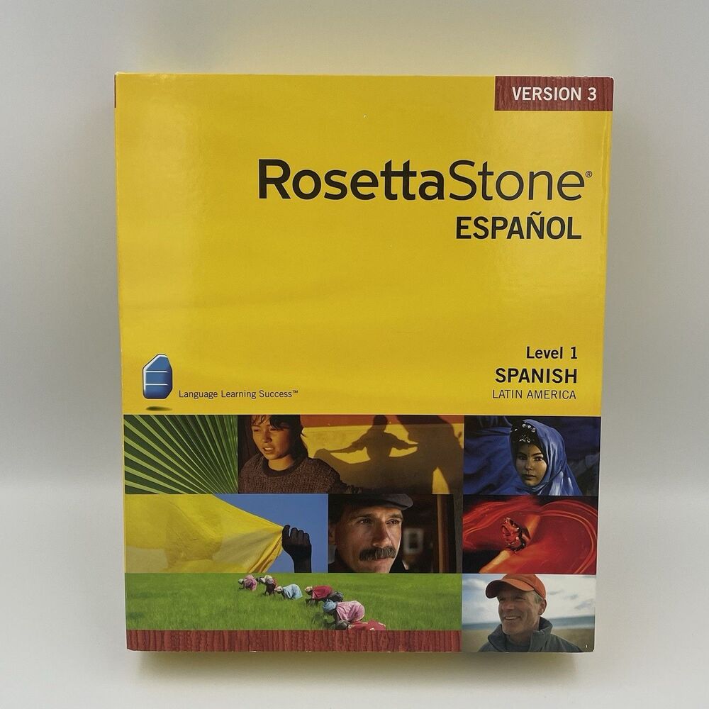 Rosetta Stone Español Spanish (Latin America) Version 3 Level 1 - NEW SEALED